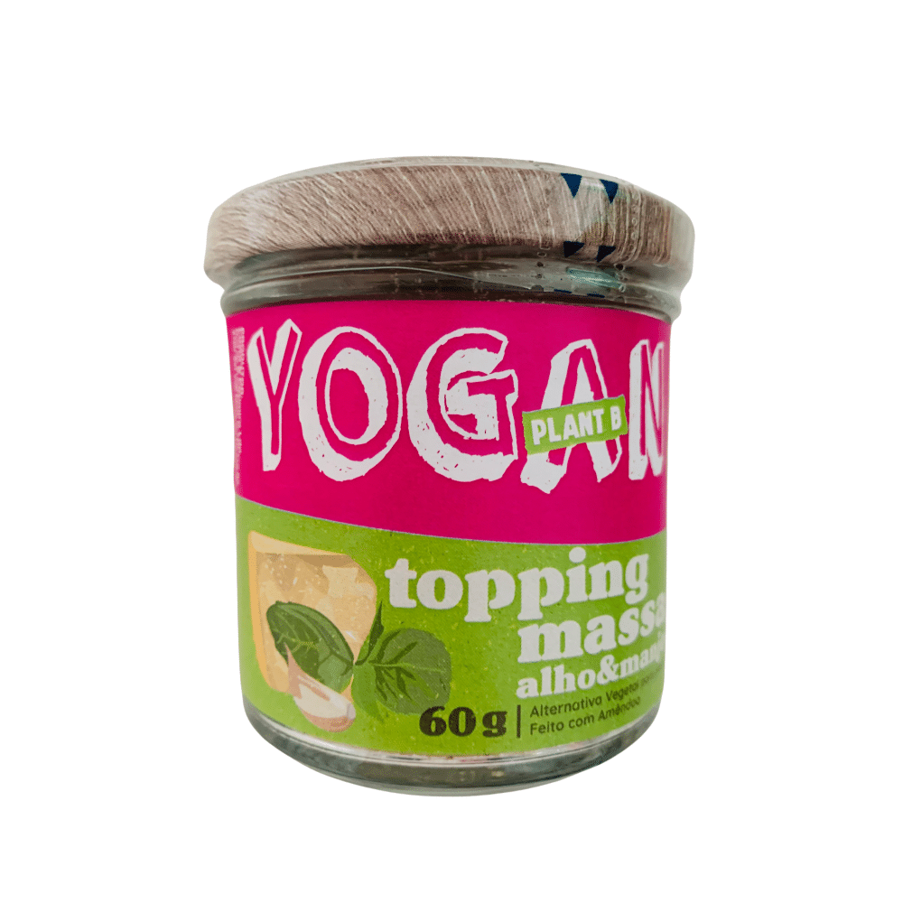 topping massas alho e manjericão Topping Massas com Alho e Manjericão, biológico, sem glúten, sem soja, sem lactose, vegan