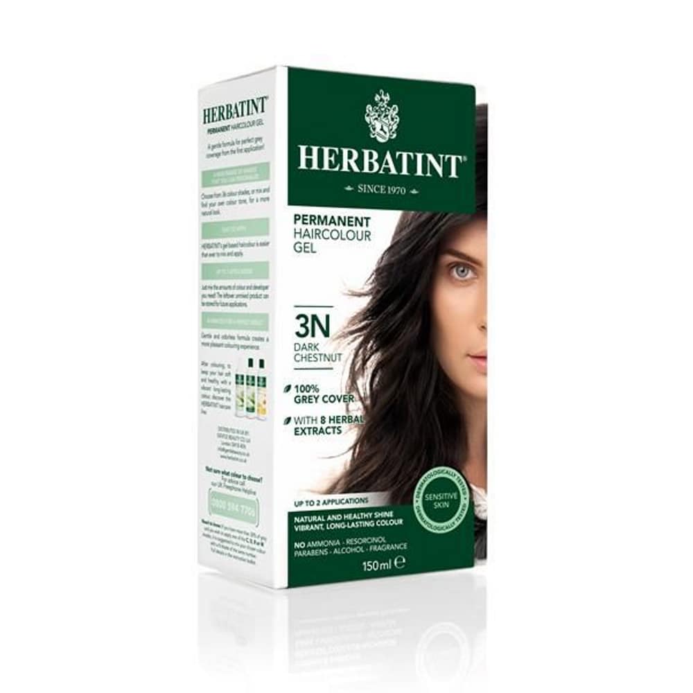 Herbatint Castanho Escuro 3N Gel Colorante Permanente Castanho Escuro 3N