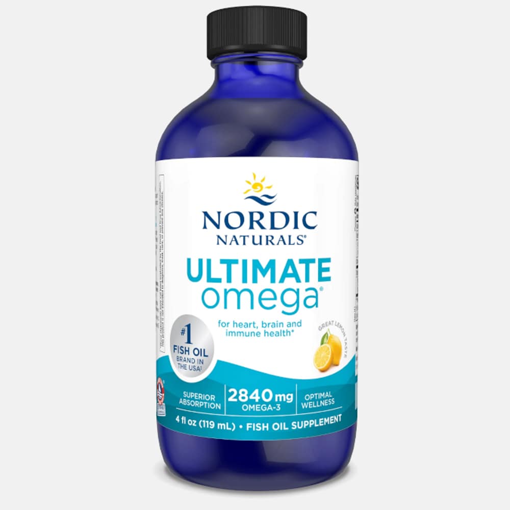 Ultimate Omega 119ml Nordic Ultimate Omega, suplemento alimentar