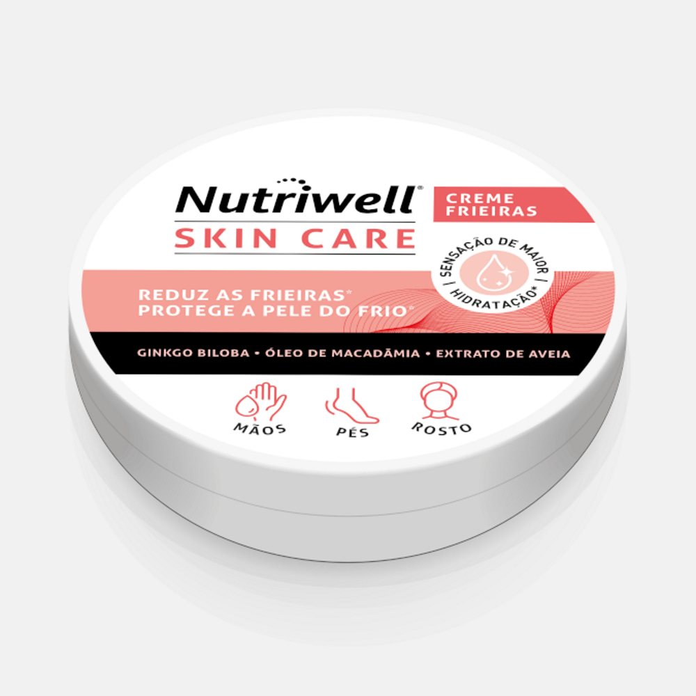 Creme Frieiras Nutriwell Skin Care Creme para Frieiras, nutriwell skin care
