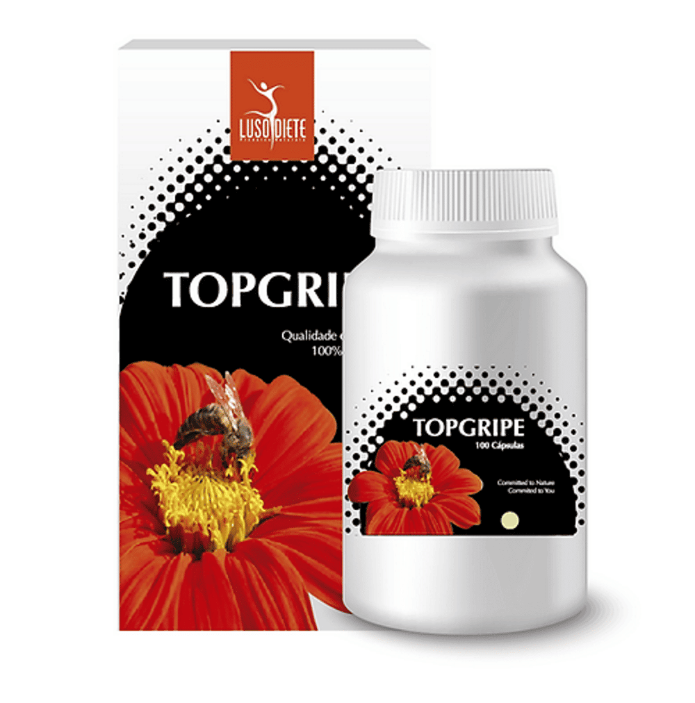 Topgripe 100 Topgripe, suplemento alimentar para o sistema imunitário