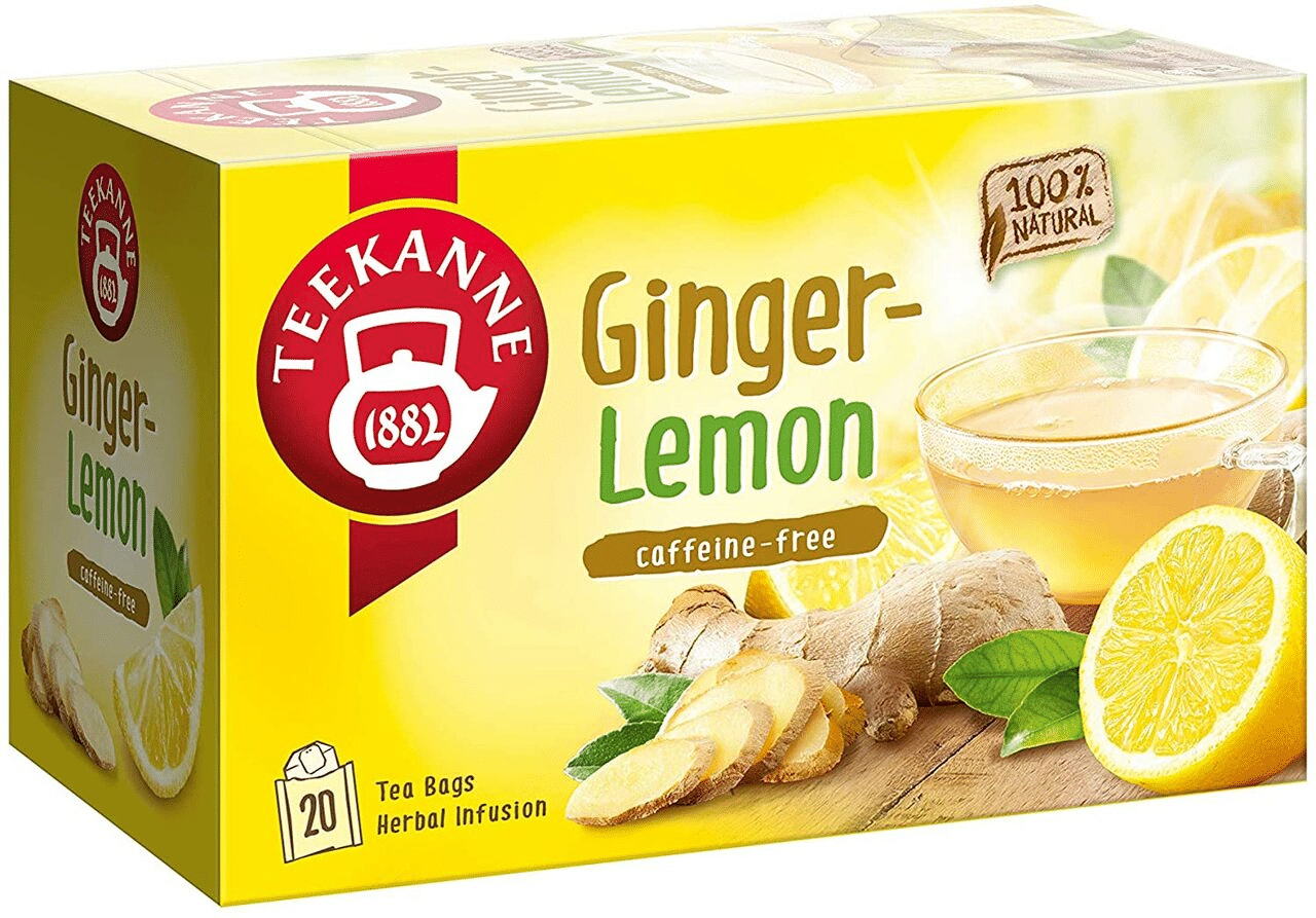 ginger lemon Infusão de Gengibre e Plantas