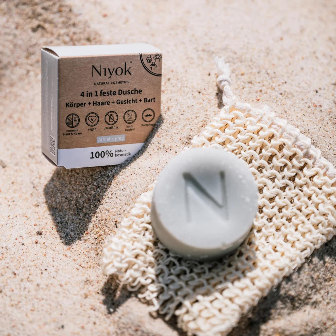 Barra para Duche 4 em 1 Corpo, Cabelo, Rosto e Barba - Athletic Grey capa Barra para Duche 4 em 1 (Corpo, Cabelo, Rosto e Barba) Athletic Grey - Image 1