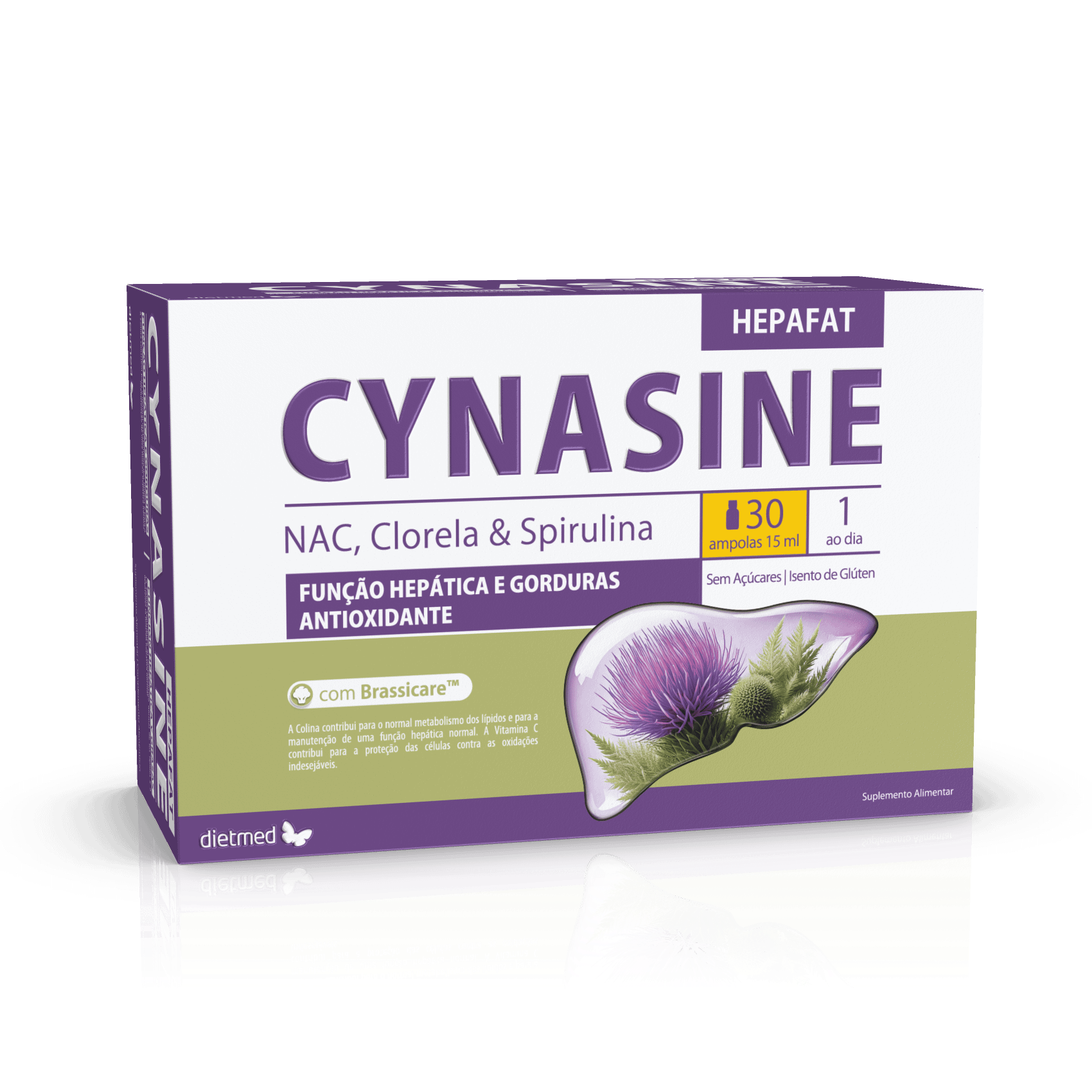 Cynasine Hepafat 30 ampolas x 15ml Dietmed Cynasine Hepafat - Image 1