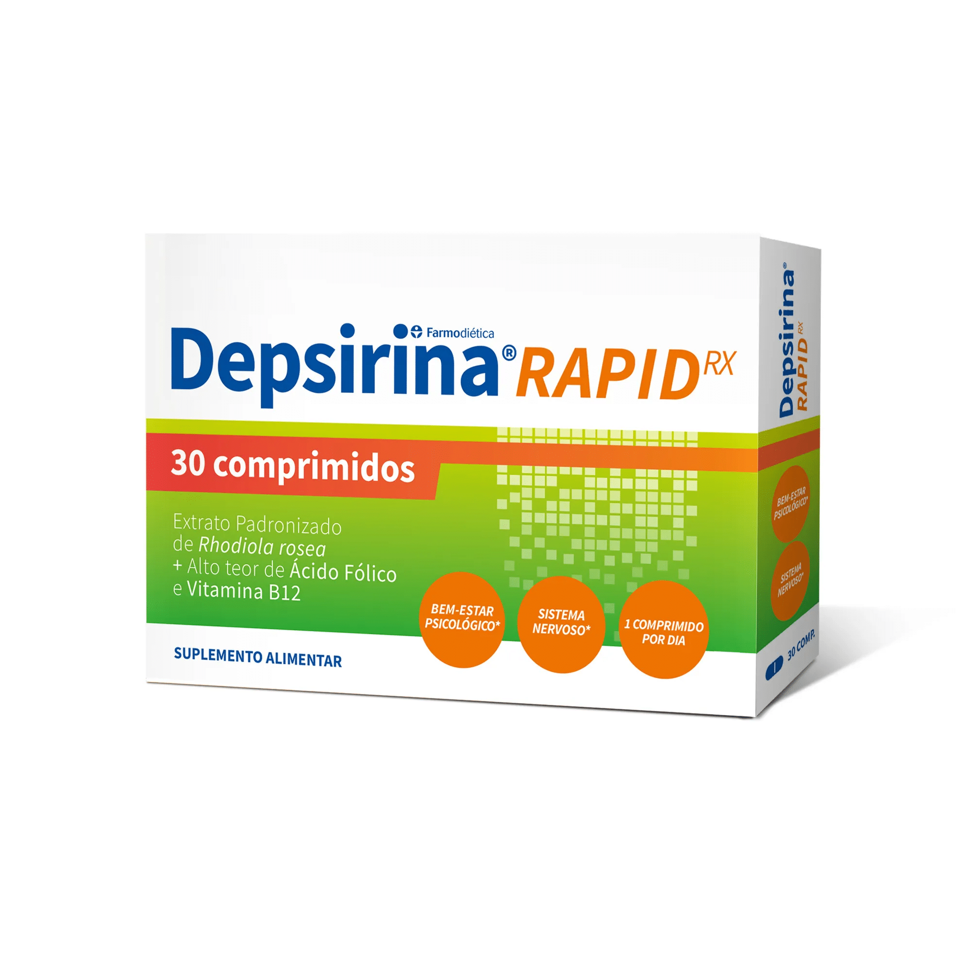 depsirina rapidrx 30 comprimidos Depsirina Rapid RX, suplemento alimentar