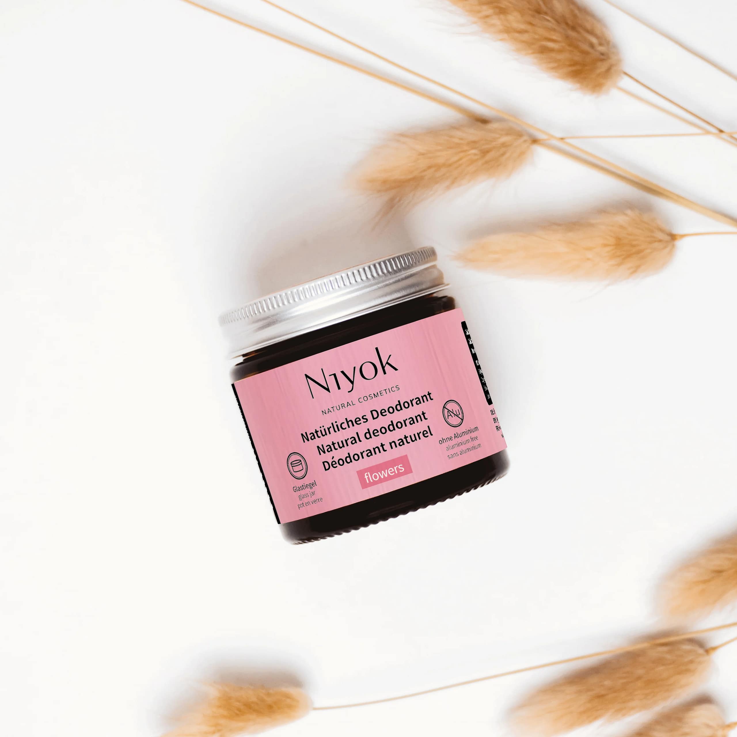 Creme Desodorizante Natural Flowers - Image 1