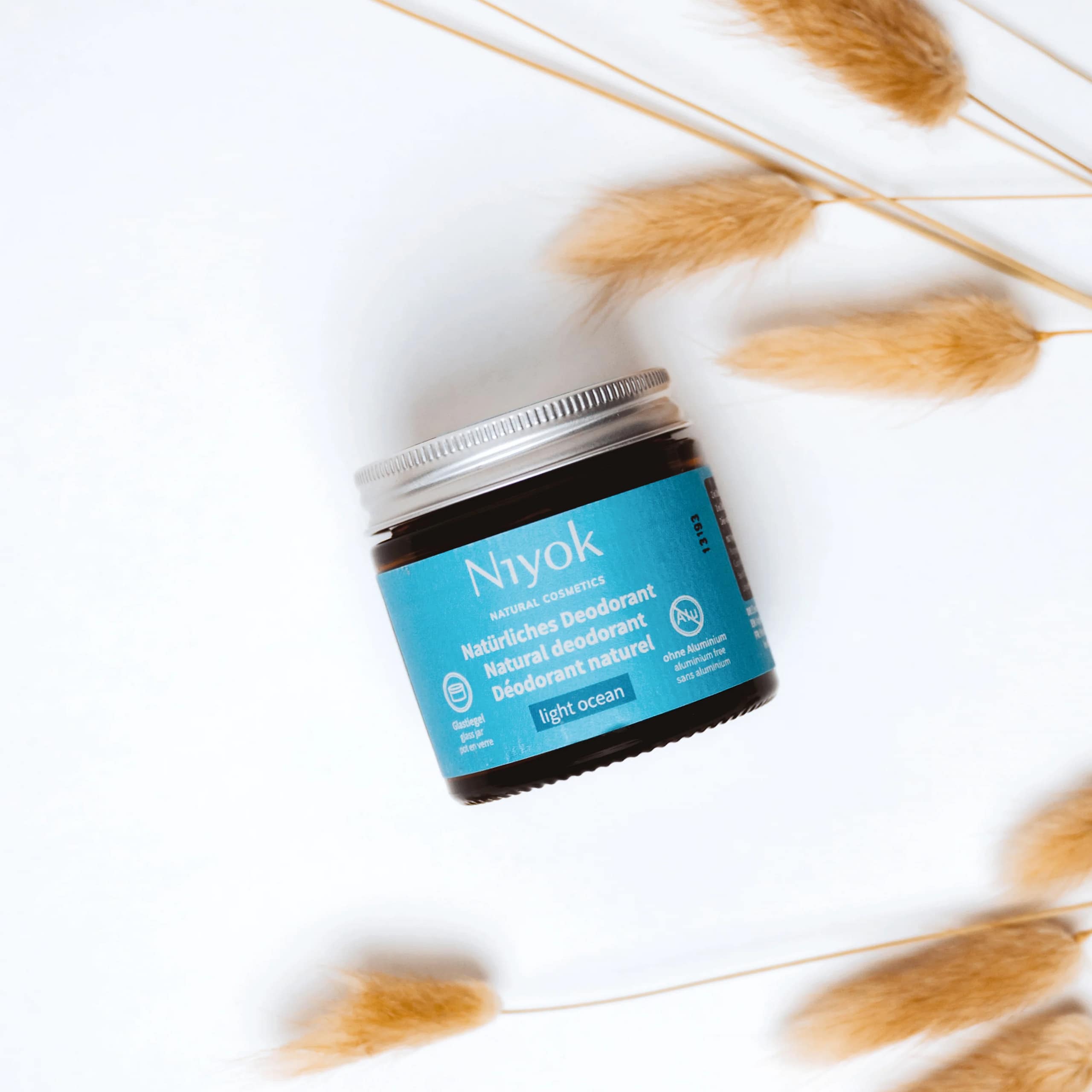 Creme Desodorizante Natural Light Ocean (fresco e cítrico) Niyok capa 2 Creme Desodorizante Natural Light Ocean - Image 1