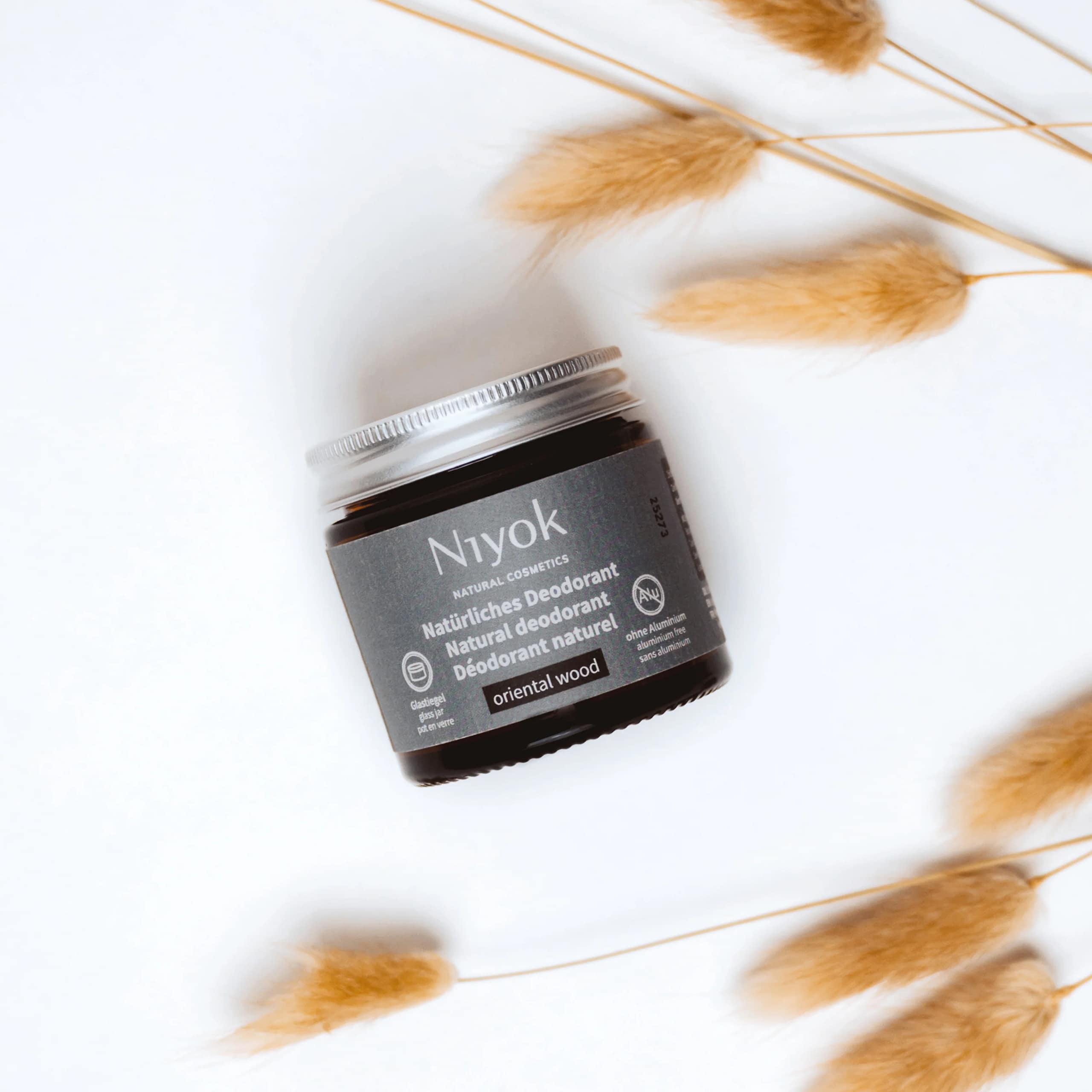 Creme Desodorizante Natural Oriental Wood (aromático e amadeirado) Niyok capa 2 Creme Desodorizante Natural Oriental Wood - Image 1