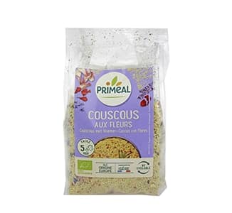 Couscous com Flores BIO 300g Priméal Couscous com Flores, ingredientes biológicos