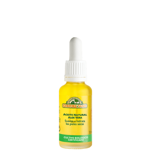 oleo natural aloe vera bio corpore sano Óleo Natural Hidratante, biológico, vegan