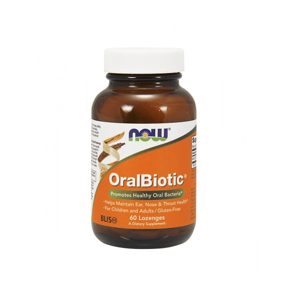 oralbiotic now Oralbiotic, suplemento alimentar sem glúten, sem sal