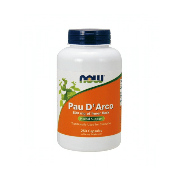 pau d´arco 250caps now Pau D'Arco 250, sem açúcar, sem glúten, sem sal, sem soja, vegan, vegetariano
