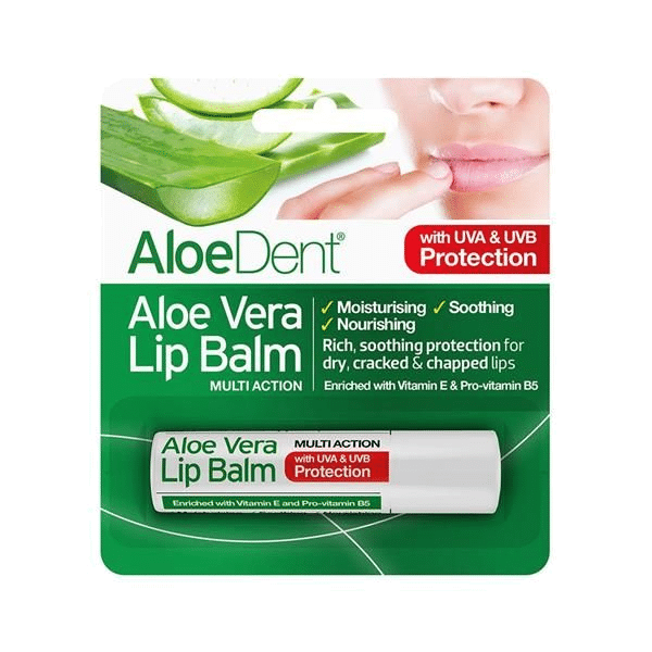 BALSAMO LABIAL COM ALOE VERA Bálsamo Labial com Aloe Vera