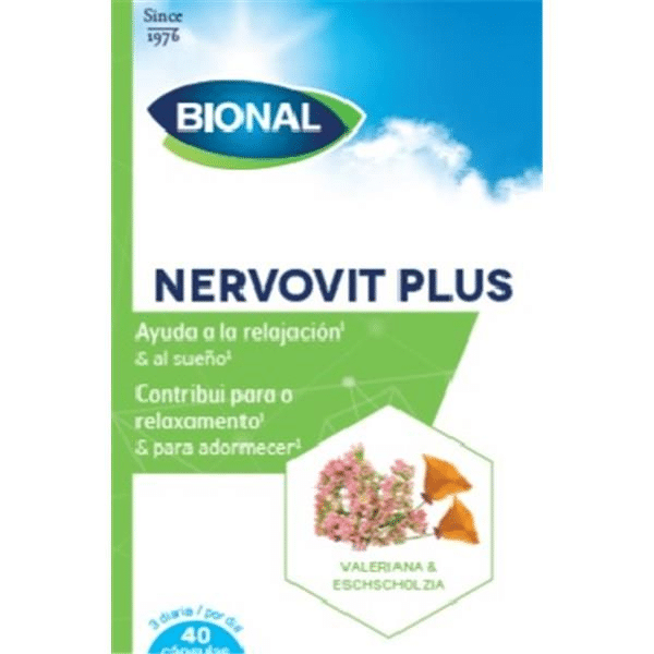 NERVOVIT PLUS VALERIANA E PAPOILA-DA-CALIFÓRNIA Nervovit Valeriana e Eschscholzia, suplemento alimentar