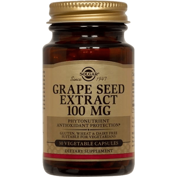 grape seed extract act 100mg Extrato de Grainha de Uva, suplemento alimentar sem açúcar, sem sal, vegan