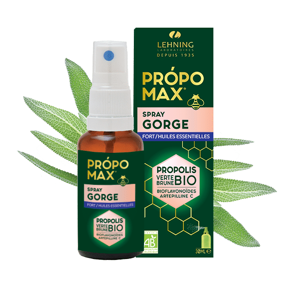 Própomax Spray Gorge Óleos Fortes/Essenciais, sem glúten, sem lactose, vegetariano