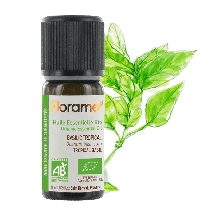 manjericao tropical 10ml florame Óleo Essencial Manjericão Tropical