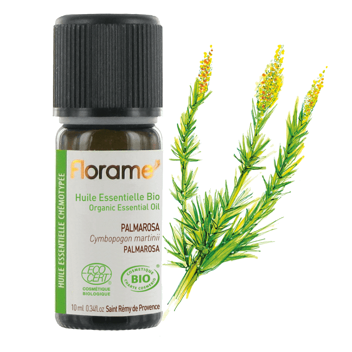 palmarosa 10ml florame Óleo Essencial Palmarosa