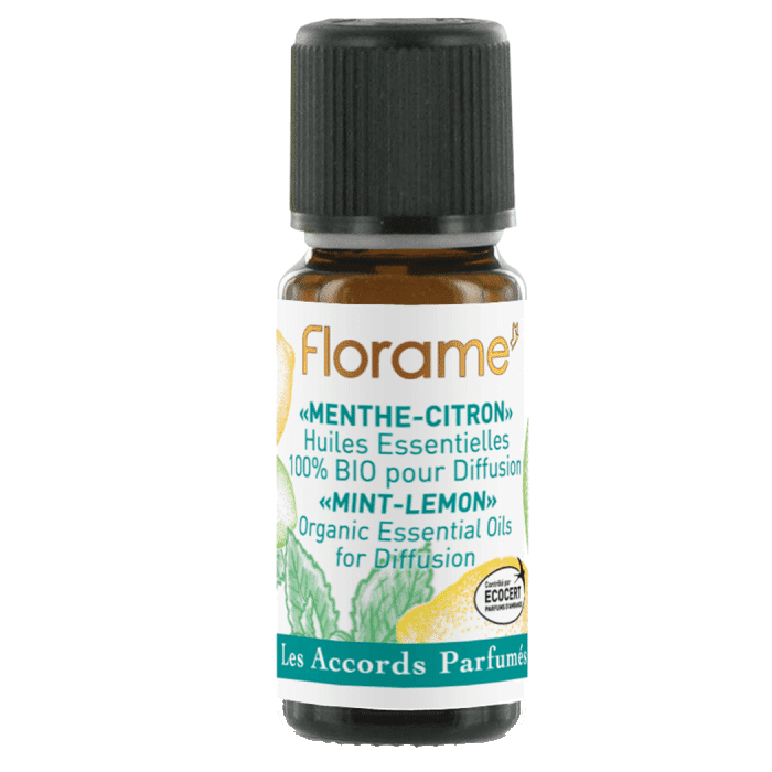 sinergia menta limao 10ml florame Óleo Essencial Sinergia Menta Limão