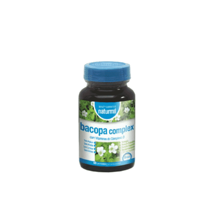 Bacopa Complex 60 Comprimidos Bacopa Complex, suplemento alimentar sem açúcar, sem glúten, sem lactose