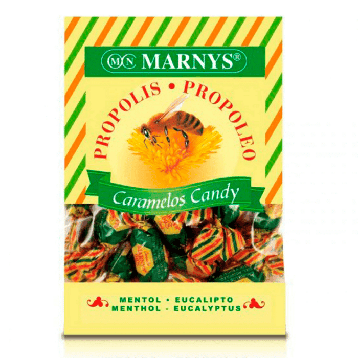 Rebuçadosde Propoleo Com Menta 60gr Rebuçados de Própolis com Menta