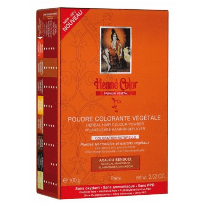 Henné Premium Acajou Sensuel, mogno sensual