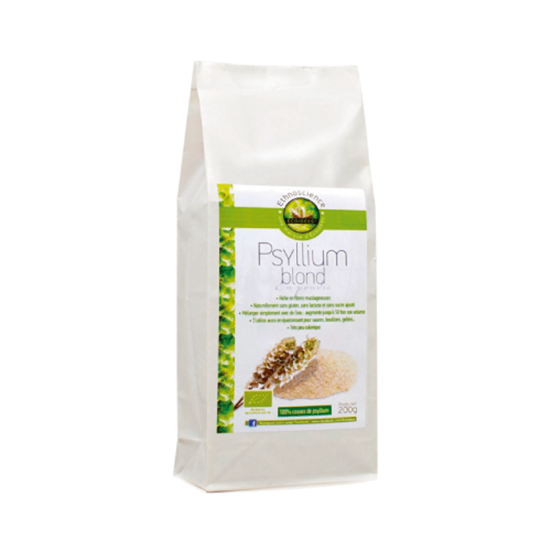 Psyllium Flocos Bio 200 grs Psyllium Dourado, biológico
