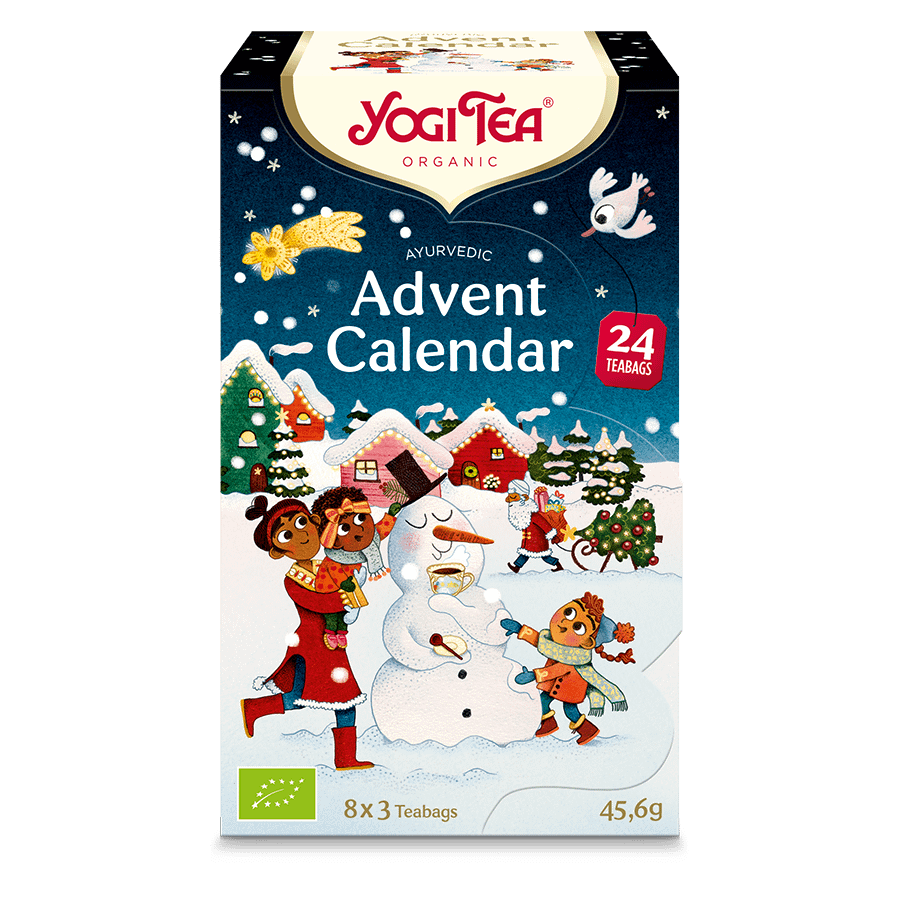 Infusão Mini Advento Bio 24 unid Yogi Tea Mini Calendário Advento - Image 1