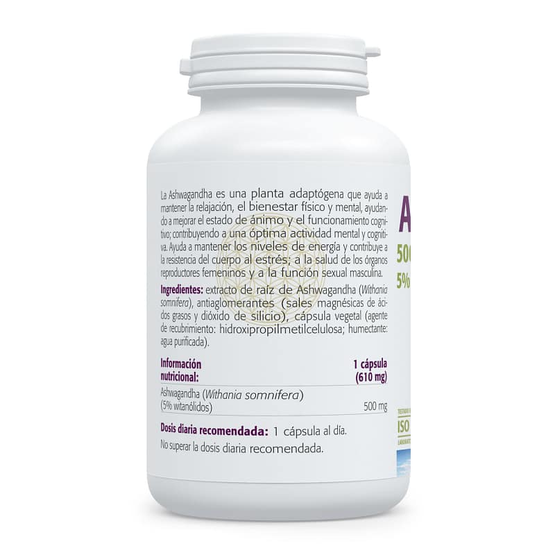 Ashwagandha 500 mg Suplemento Alimentar SuraVitasan