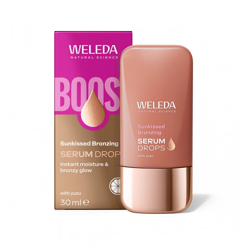 Booster Drops Sérum Bronzeador Weleda Cosmética