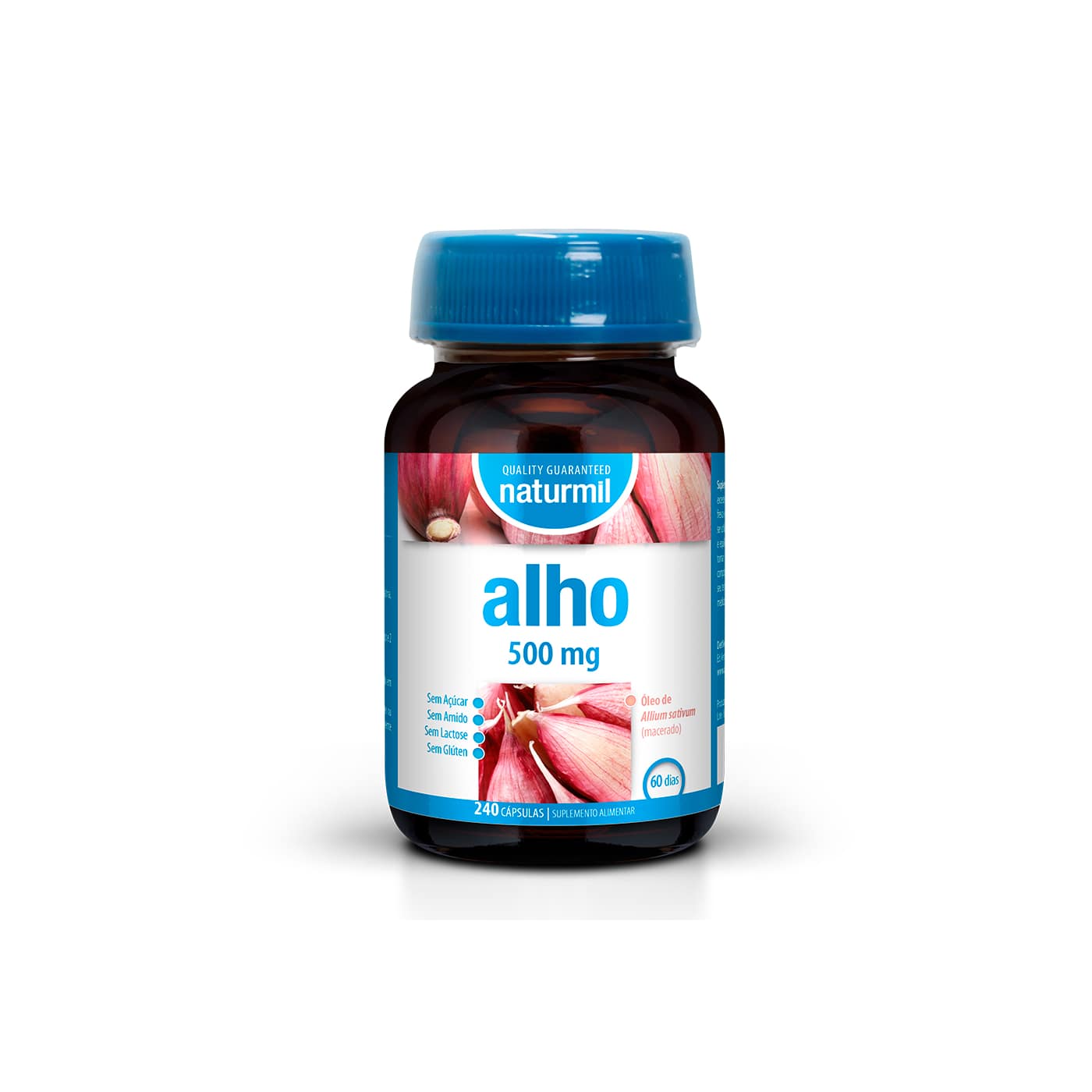 Alho 500 mg Suplemento Alimentar Antimicrobiono Desintoxicação Naturmil Alho 500 mg Suplemento Alimentar Antimicrobiono Desintoxicação Naturmil