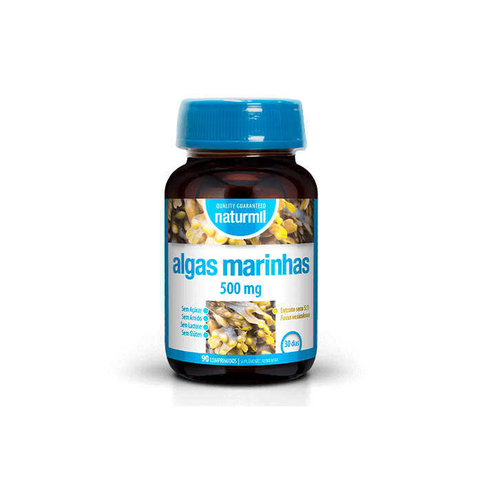 Algas Marinhas Suplemento Alimentar Naturmil Controlo de Peso Algas Marinhas Suplemento Alimentar Naturmil Controlo de Peso