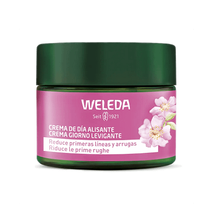 Creme de Dia Alisante Óleo de Rosa Mosqueta Biológico Weleda Skincare