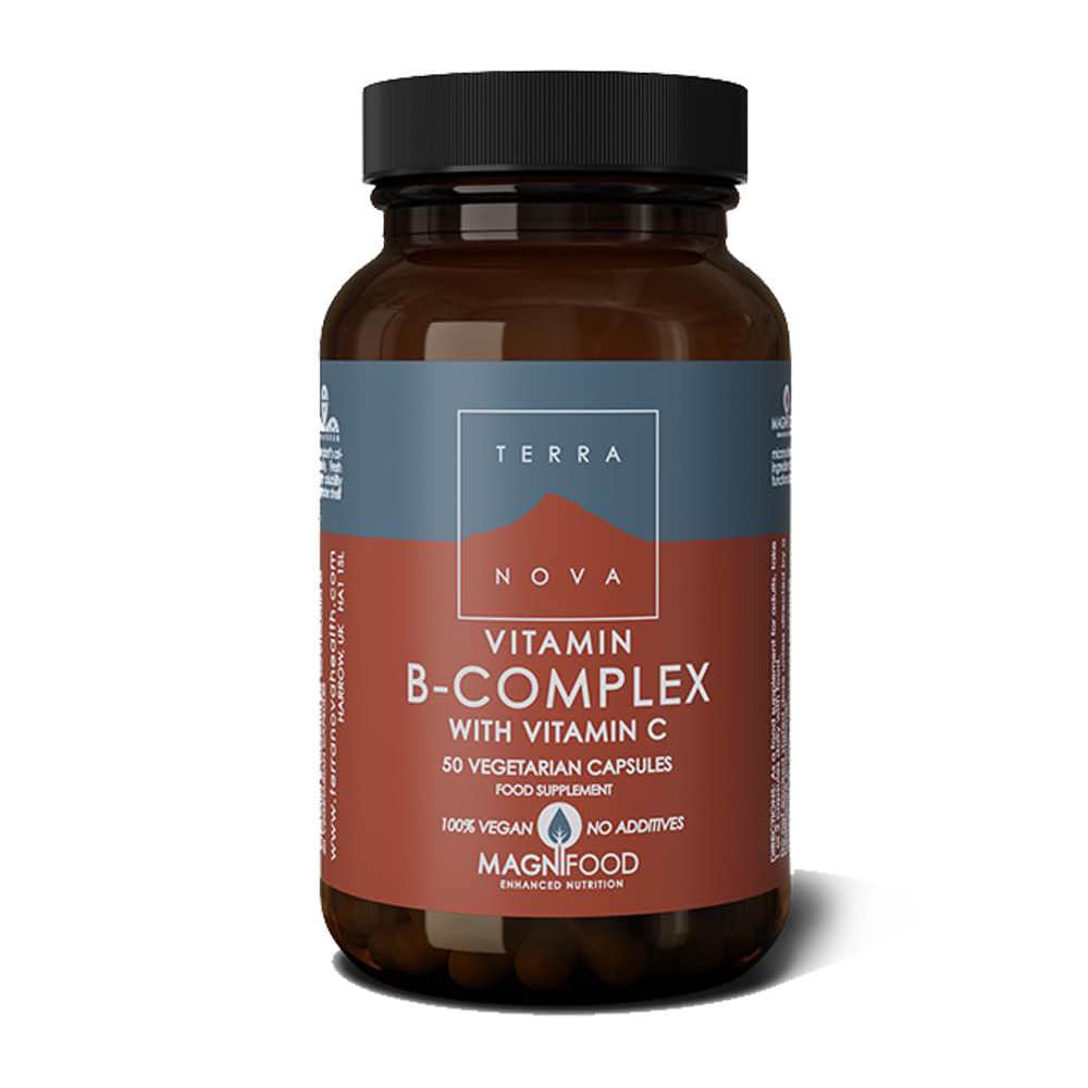 B Complex with Vitamin C Suplemento Alimentar Terranova B Complex with Vitamin C Suplemento Alimentar Terranova