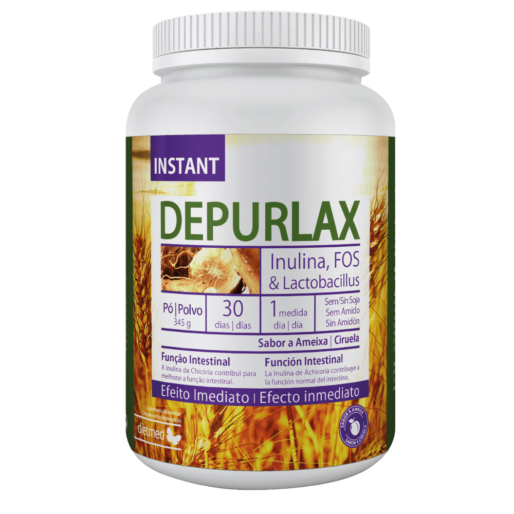 Depurlax Instant Depurlax Instant, suplemento alimentar sem amido, sem soja