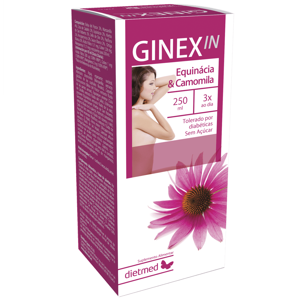 Ginexin Ginexin, suplemento alimentar sem açúcar, sem glúten