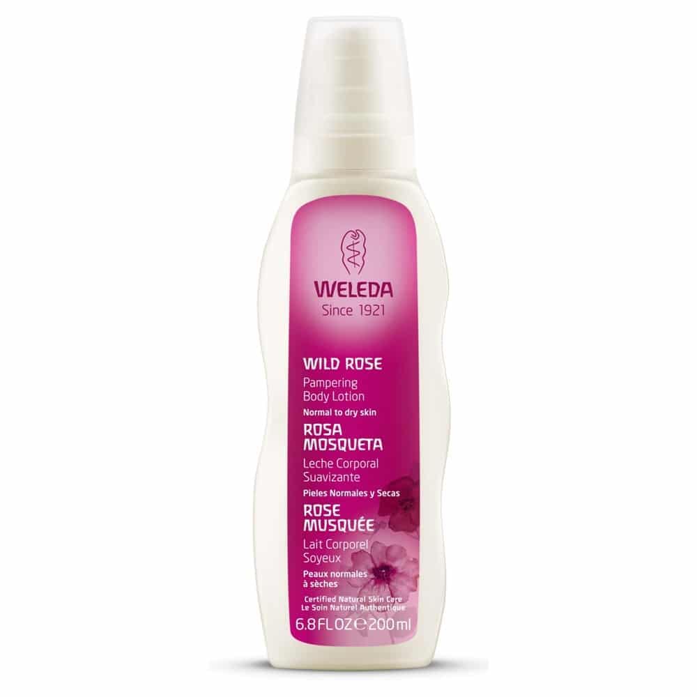 Weleda Leite corporal suavizante de Rosa-Mosqueta Leite Corporal Suavizante Rosa Mosqueta, biológico, vegan