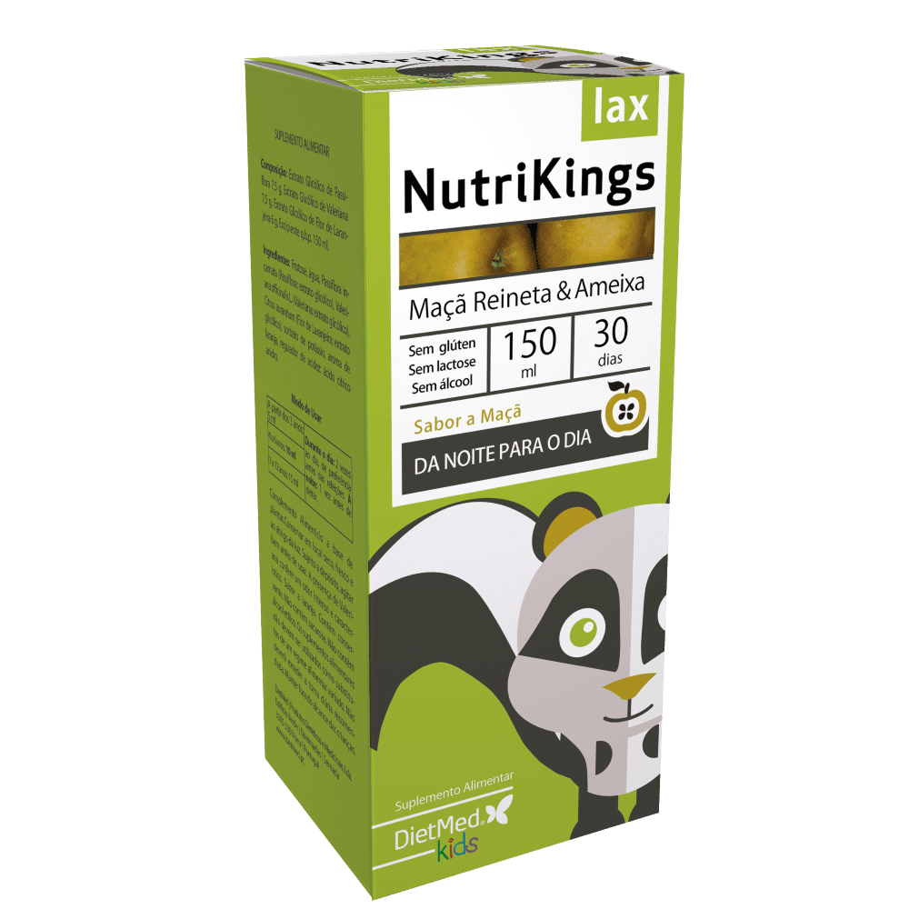 nutrikings lax NutriKings Lax, suplemento alimentar sem álcool, sem glúten, sem lactose