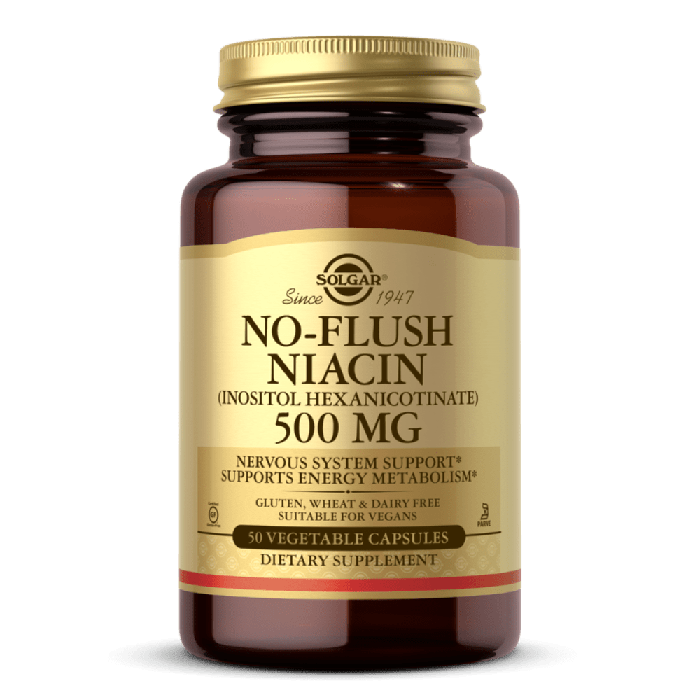 NO-FLUSH NIACINA 500MG VITAMIN B3 suplemento solgar NO-FLUSH NIACINA 500MG VITAMIN B3 suplemento solgar