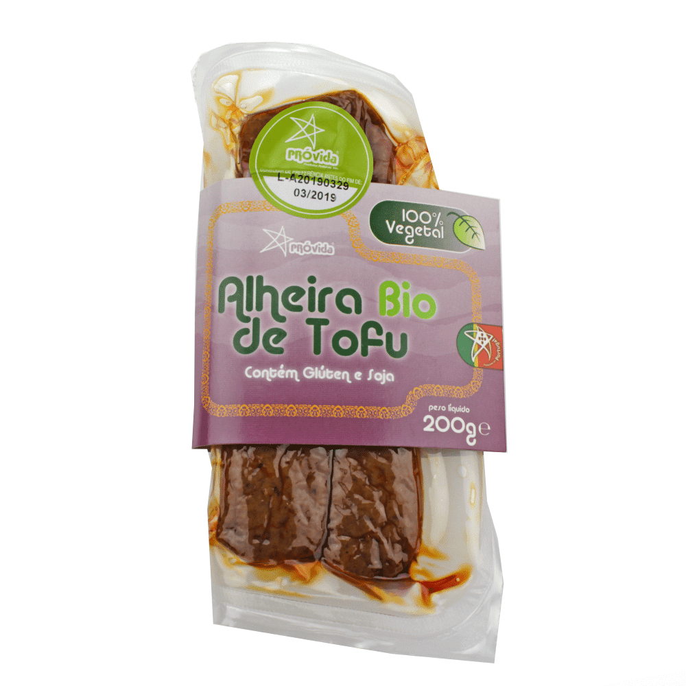 alheira ed todu bio 200g provida Alheira Bio de Tofu