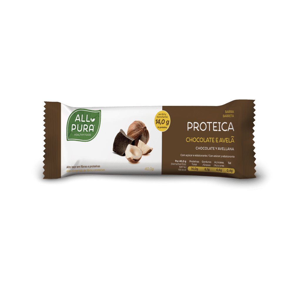 barrita proteica chocolate e avela allpura Barra Proteica Chocolate e Avelã