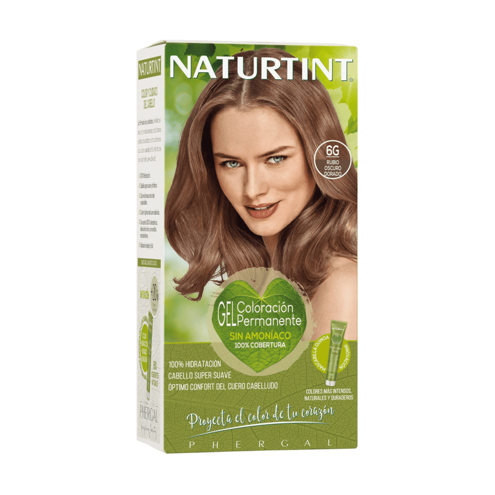 coloracao 6g louro escuro dourado Gel Coloração Permanente Louro Escuro Dourado 6G, vegan