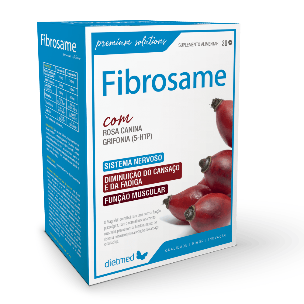 fibrosame 30comp dietmed Fibrosame, suplemento alimentar sem glúten, sem lactose, sem soja
