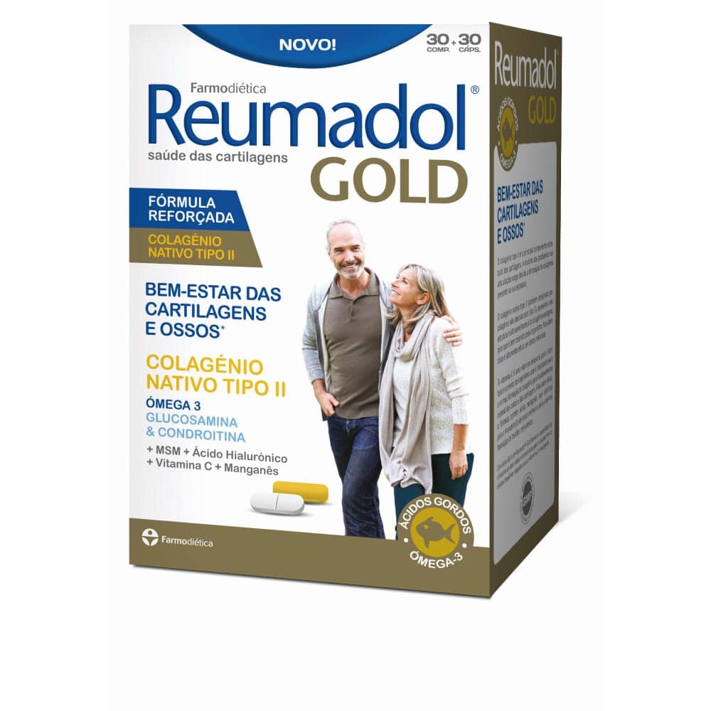 3D-Reumadol-Gold 30comp 30caps farmodietica Reumadol GOLD, suplemento alimentar
