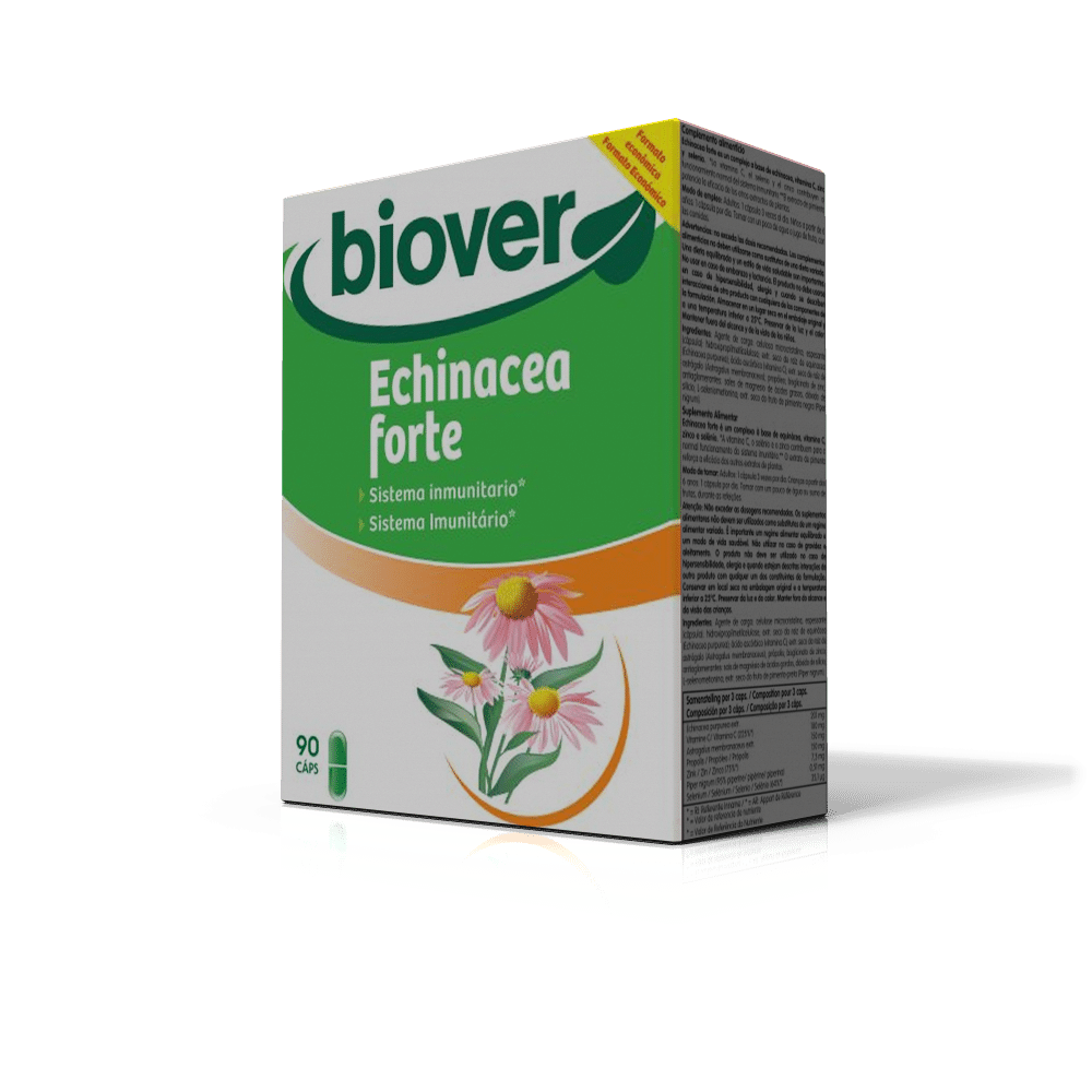Echinacea Forte Formato Economico 3D Echinacea Forte, suplemento alimentar