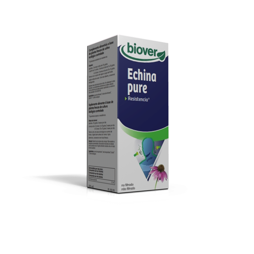 Echinapure 3D Echinacea Pura, suplemento alimentar biológico