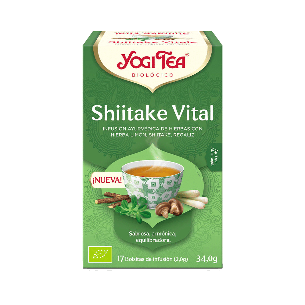 Infusão Shiitake Vital Infusão Shiitake Vital, biológica, sem glúten, vegan