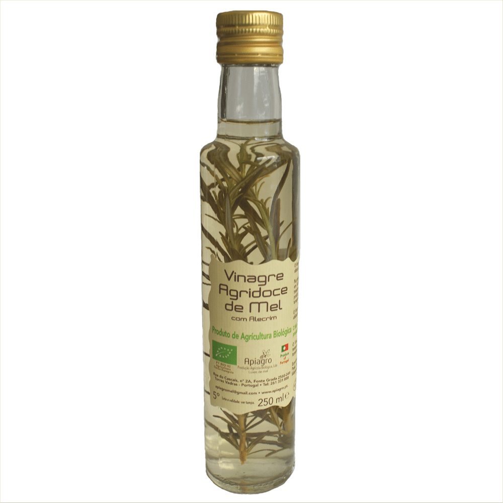 Vinagre com Alecrim Vinagre Agridoce de Mel com Alecrim, biológico