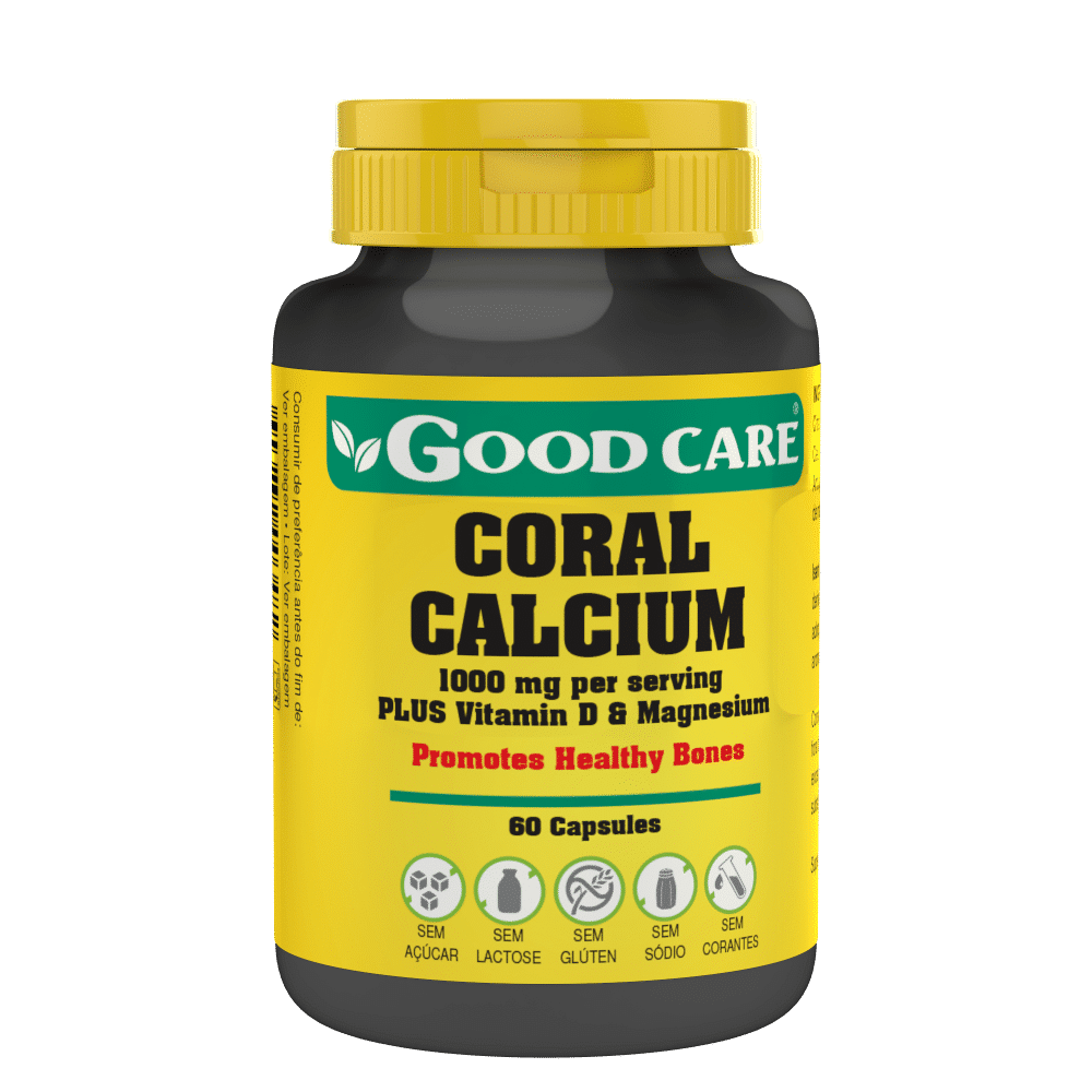coral calcium Coral Calcium, suplemento alimentar sem açúcar, sem glúten, sem lactose