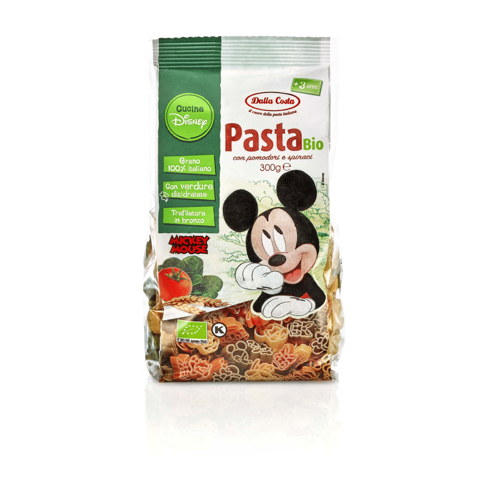 Massa Tricolor Disney Mickey BIO 300g Massa Tricolor Disney Mickey, biológica